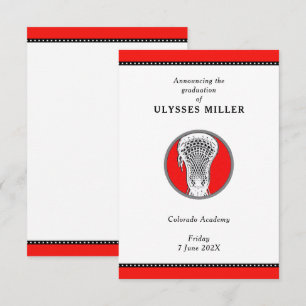 Ankündigung von Lacrosse Abschluss