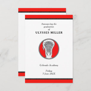 Ankündigung von Lacrosse Abschluss