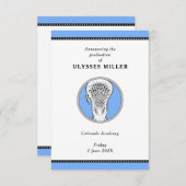 Ankündigung von Lacrosse Abschluss (Vorne/Hinten)