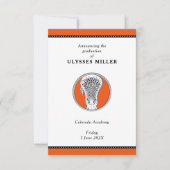 Ankündigung von Lacrosse Abschluss (Vorderseite)