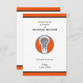 Ankündigung von Lacrosse Abschluss (Vorne/Hinten)