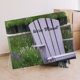 Ankündigung von Lavender Garden Chair Moving