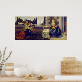 Ankündigung von Leonardo Da Vinci Poster (Küche)