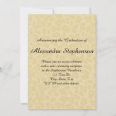 Ankündigung von Leopard Skin Foto Abschluss (Rückseite)