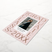 Ankündigung von Letter Frame Foil-Abschlüssen (Gedreht)