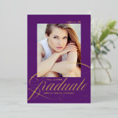 Ankündigung von Lila Abschlüssen für Elegance Foil (Stehend vorne)