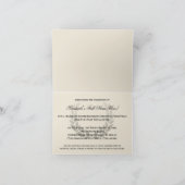 Ankündigung von Logoschulen oder Hochschuldiplomen (Innenseite)