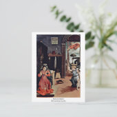 Ankündigung von Lorenzo Lotto Postkarte (Stehend Vorderseite)