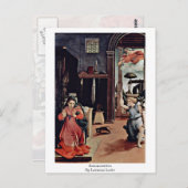 Ankündigung von Lorenzo Lotto Postkarte (Vorne/Hinten)