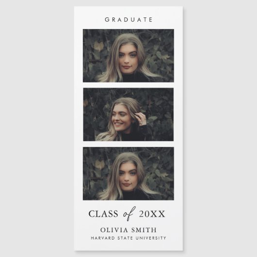 Ankündigung von Magnetband-Foto-Abstufungsparamete (Vorderseite)