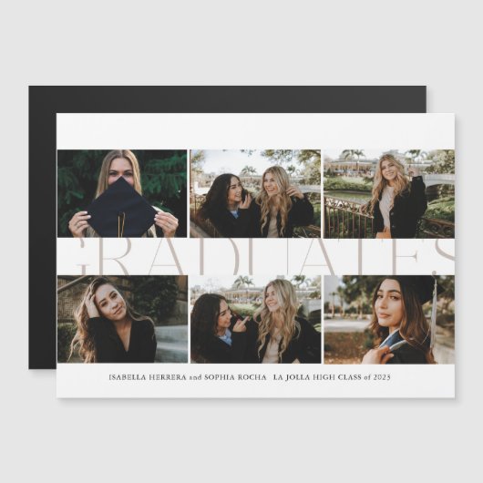 Ankündigung von Magneten mit mehreren Fotos (Vorne/Hinten)