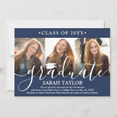 Ankündigung von Magnetic 3 Foto Navy Blue Abschlus (Vorderseite)