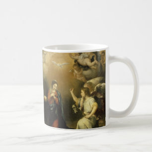 Ankündigung von Mary und Archangel Gabriel Fine Ar Kaffeetasse