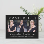Ankündigung von "Mastered IT Foto Abschluss" (Stehend Vorderseite)