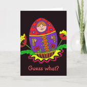 Ankündigung von Matroshka Baby (Vorderseite)