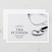 Ankündigung von Med School Abschluss (Vorne/Hinten)