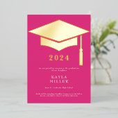 Ankündigung von Minimal Hot Pink White Gold Cap Gr (Stehend vorne)