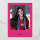 Ankündigung von Minimal Hot Pink White Gold Cap Gr (Rückseite)