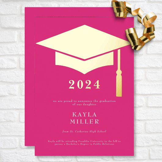 Ankündigung von Minimal Hot Pink White Gold Cap Gr