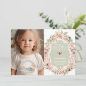 Ankündigung von Mommy Bee Proud Preschool Abschlus (Stehend Vorderseite)