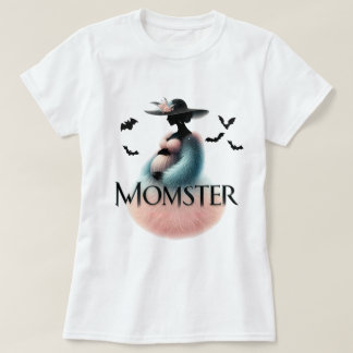 Ankündigung von Momster Baby - Halloween Themed T-Shirt