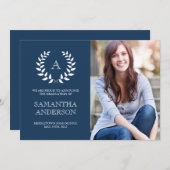 Ankündigung von Monogram-Abschlüssen - Marine (Vorne/Hinten)