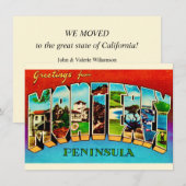 Ankündigung von Monterey CA Map Moving (Vorne/Hinten)