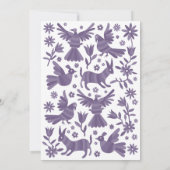 ANKÜNDIGUNG VON MORADO OTOMI MEXICANO (Rückseite)