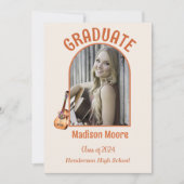 Ankündigung von Music Major Abschluss (Vorderseite)