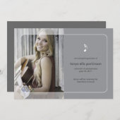 Ankündigung von Music Major Abschluss (Vorne/Hinten)