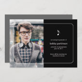 Ankündigung von Music Major Abschluss (Vorne/Hinten)