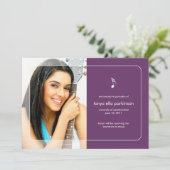 Ankündigung von Music Major Abschluss (Stehend Vorderseite)