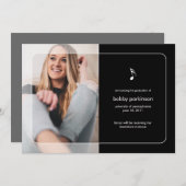 Ankündigung von Music Major Abschluss (Vorne/Hinten)