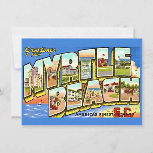 Ankündigung von Myrtle Beach SC Moving (Vorderseite)