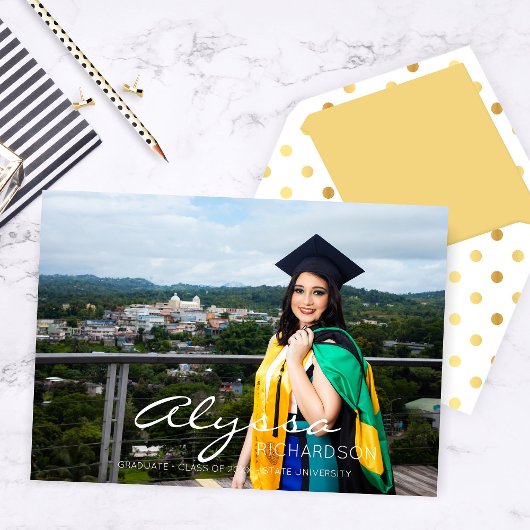 Ankündigung von Name & Foto Graduate