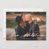 Ankündigung von New Adventures Foto Verlobung (Vorderseite)