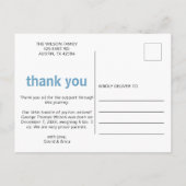 Ankündigung von niedlich Baby Mobile Foto Baby (Rückseite)