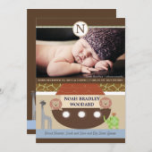 Ankündigung von Noahs Ark Foto (Vorne/Hinten)