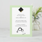 Ankündigung von Nurse Abschluss (Stehend Vorderseite)