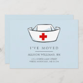 Ankündigung von Nurse Cap Blue Moving (Vorne/Hinten)