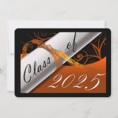 Ankündigung von Orange und Black Abschluss (Vorderseite)