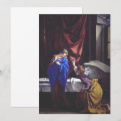 Ankündigung von Orazio an die gesegnete Jungfrau M (Vorne/Hinten)