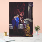 Ankündigung von Orazio an die gesegnete Jungfrau M Acrylschild (Hochzeit)