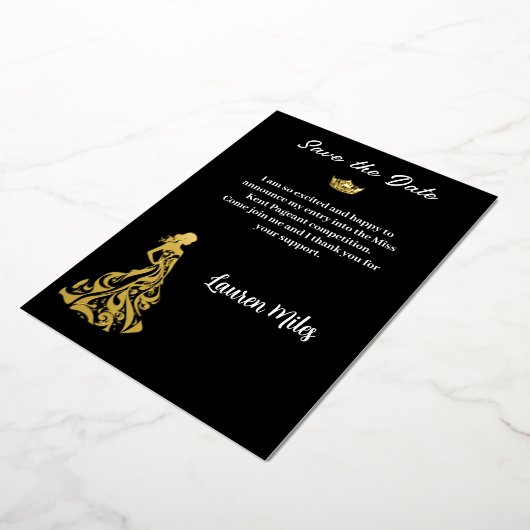 Ankündigung von Pageant (Gedreht)