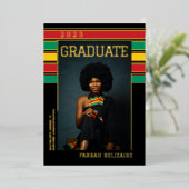 Ankündigung von Pan African Foto Foil Abschluss (Stehend vorne)