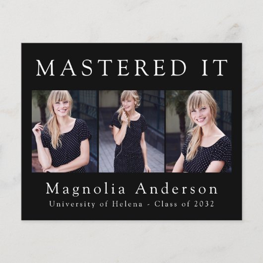 Ankündigung von PAPIER Minimalistisches IT-Foto (Vorne)