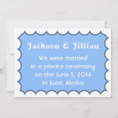 Ankündigung von Penguin Elopement (Rückseite)