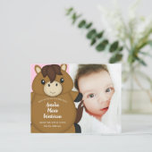 Ankündigung von Pferdegeburten Postkarte (Stehend Vorderseite)