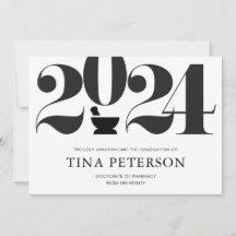 Ankündigung von Pharmacy Abschluss