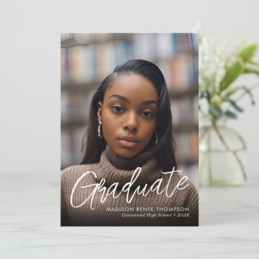 Ankündigung von Photoleap-Abschluss (Stehend Vorderseite)